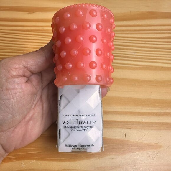 Bath & Body Work Other - Bath & Body Work Wallflower Unit Fragrance Diffuser Plug in Coral Coral Color